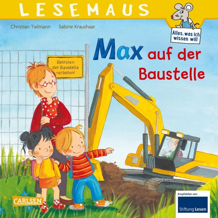 Produktbild: LESEMAUS 12: Max auf der Baustelle