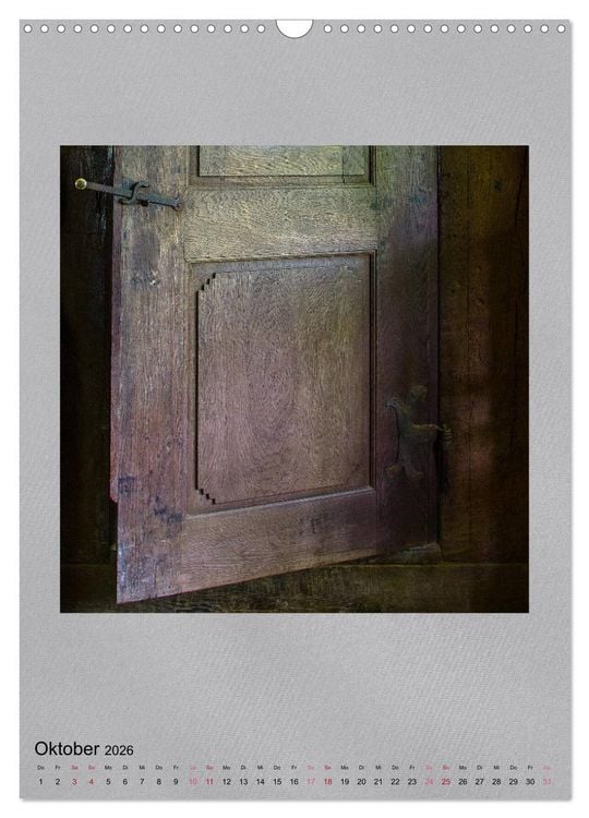 Produktbild: Holz in alten Verbindungen (Wandkalender 2026 DIN A3 hoch), CALVENDO Monatskalender