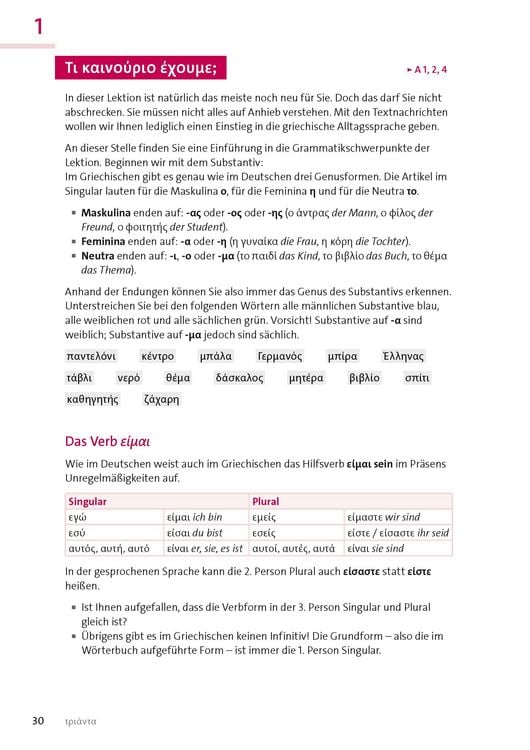 Produktbild: Langenscheidt Griechisch mit System