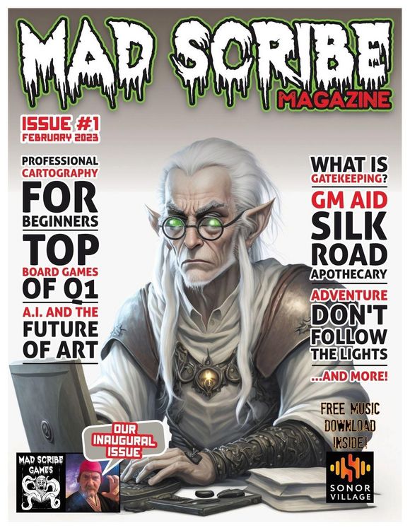 Produktbild: Mad Scribe magazine issue #1