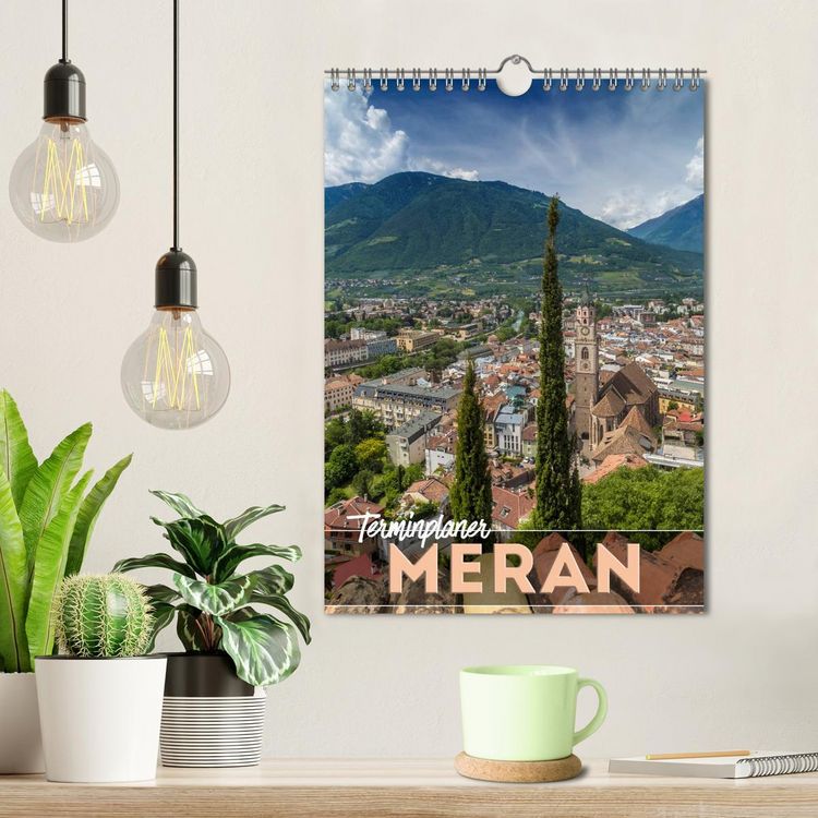 Produktbild: MERAN Terminplaner (Wandkalender 2026 DIN A4 hoch), CALVENDO Monatskalender