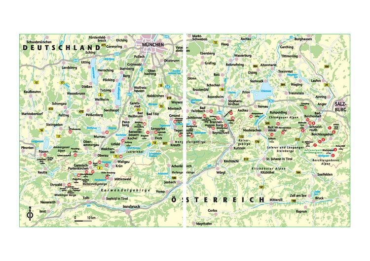 Produktbild: Wandertouren f&uuml;r Senioren. 44 Routen zwischen Berchtesgaden & F&uuml;ssen plus Routen f&uuml;r Rollstuhl und Rollator. Auch f&uuml;r Kinderwagen geeignet.