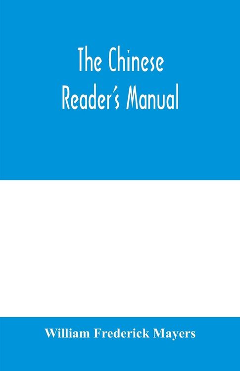 Produktbild: The Chinese reader's manual