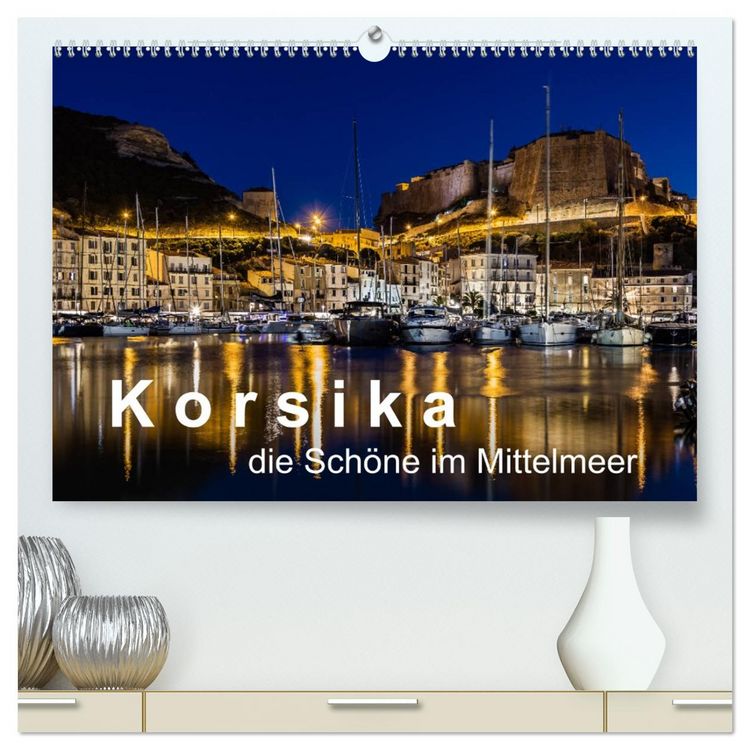 Produktbild: Korsika - Die Sch&ouml;ne im MIttelmeer (hochwertiger Premium Wandkalender 2026 DIN A2 quer), Kunstdruck in Hochglanz