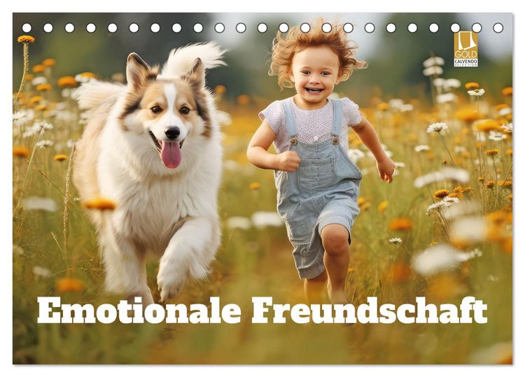 Produktbild: Emotionale Freundschaft (Tischkalender 2026 DIN A5 quer), CALVENDO Monatskalender