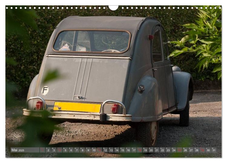 Produktbild: Citro&euml;n 2CV Alte Liebe rostet nicht (Wandkalender 2025 DIN A3 quer), CALVENDO Monatskalender