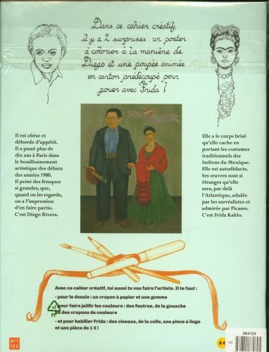 Produktbild: Le monde de Frida et Diego : un cahier cr&eacute;atif