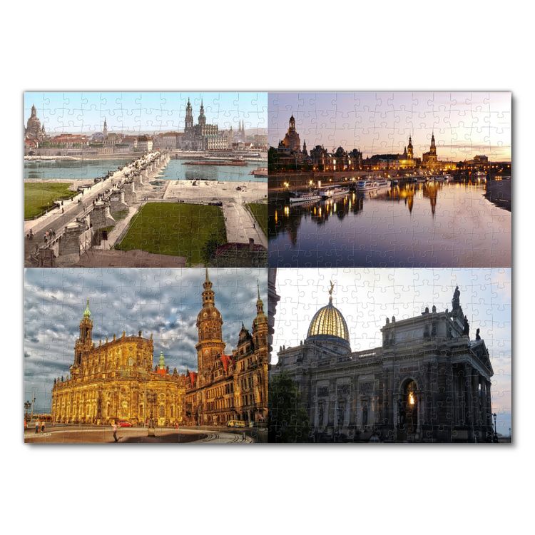 Produktbild: Lais Puzzle Collage Dresden 500 Teile