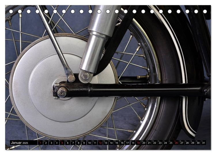 Produktbild: BMW R69S (Tischkalender 2025 DIN A5 quer), CALVENDO Monatskalender