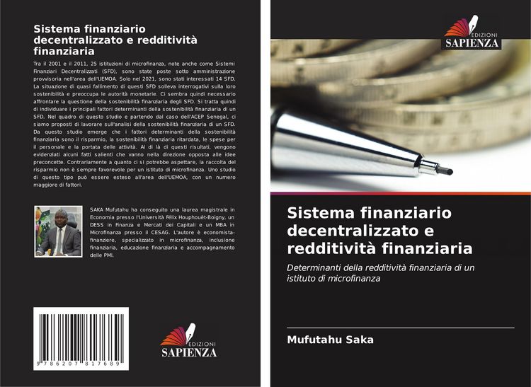 Produktbild: Sistema finanziario decentralizzato e redditivit&agrave; finanziaria