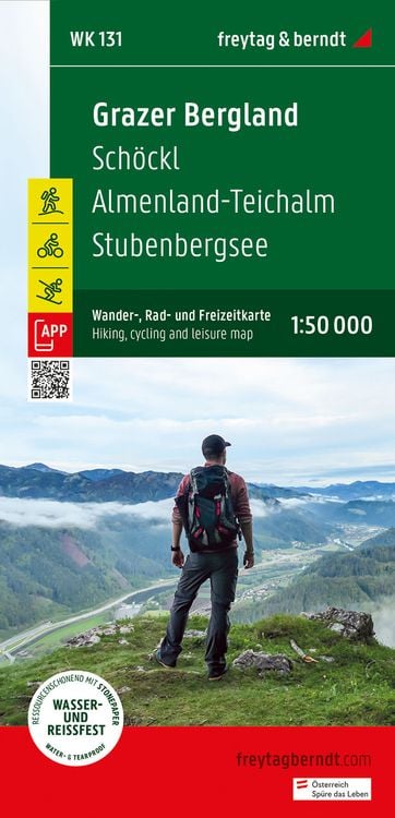 Bild vom Artikel Grazer Bergland, Wander-, Rad- und Freizeitkarte 1:50.000, freytag & berndt, WK 131 vom Autor Freytag & berndt