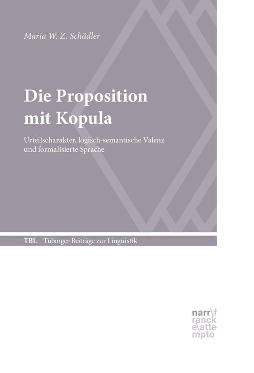 Produktbild: Die Proposition mit Kopula