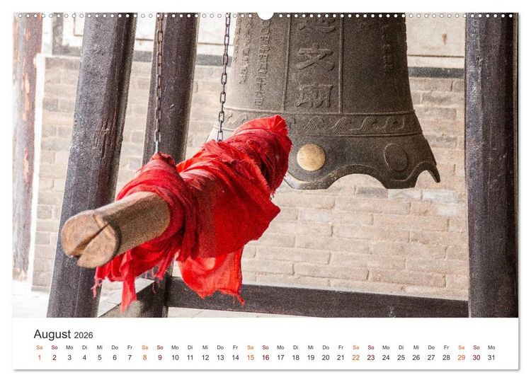 Produktbild: China - Tradition und Moderne (Wandkalender 2026 DIN A2 quer), CALVENDO Monatskalender