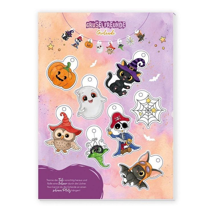 Produktbild: TR&Ouml;TSCH - Bastelblock Mein Bastelblock Gruselfreunde| Ab 4 Jahren