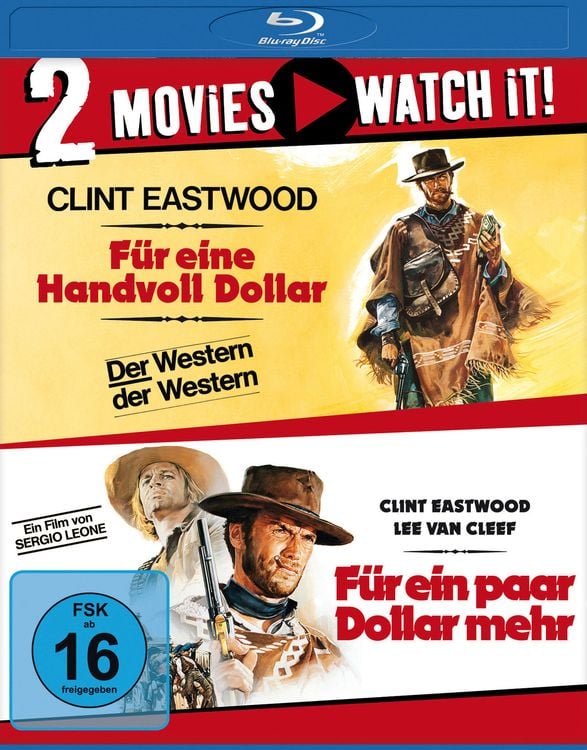 Produktbild: Für eine Handvoll Dollar/Für ein paar Dollar mehr [2 BRs]