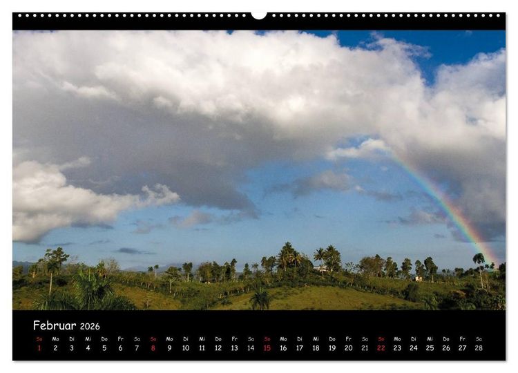 Produktbild: Dominikanische Republik Land & Leute (Wandkalender 2026 DIN A2 quer), CALVENDO Monatskalender