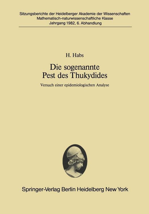 Produktbild: Die sogenannte Pest des Thukydides