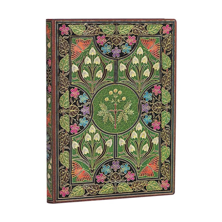 Produktbild: Softcover Notizbuch Bl&uuml;hende Poesie, Midi, Liniert