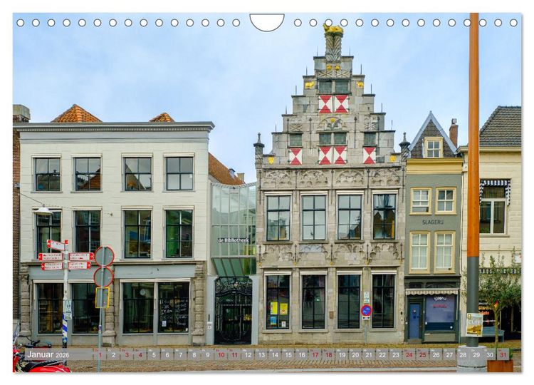 Produktbild: Ein Blick auf Dordrecht (Wandkalender 2026 DIN A4 quer), CALVENDO Monatskalender