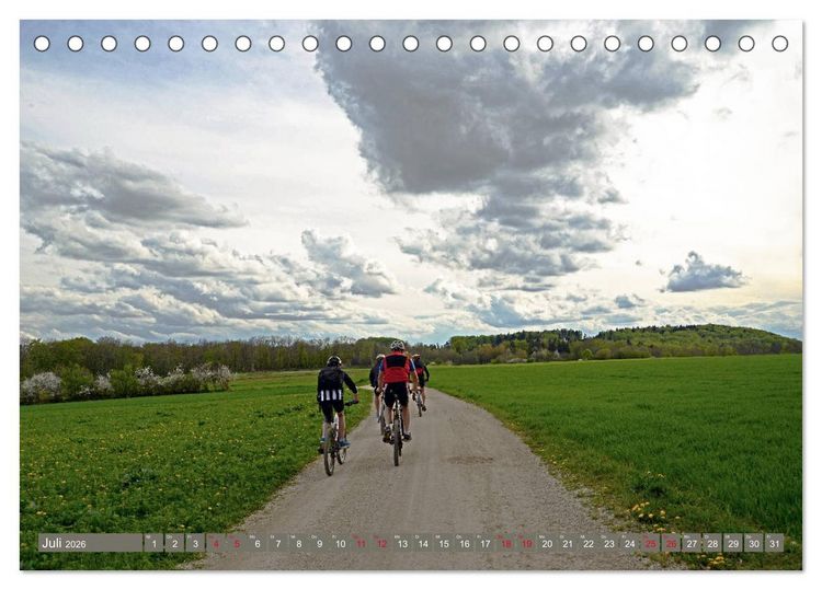 Produktbild: Unterwegs im N&uuml;rnberger Land (Tischkalender 2026 DIN A5 quer), CALVENDO Monatskalender