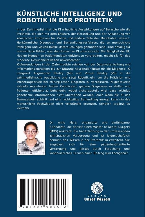 Produktbild: K&uuml;nstliche Intelligenz und Robotik in der Prothetik