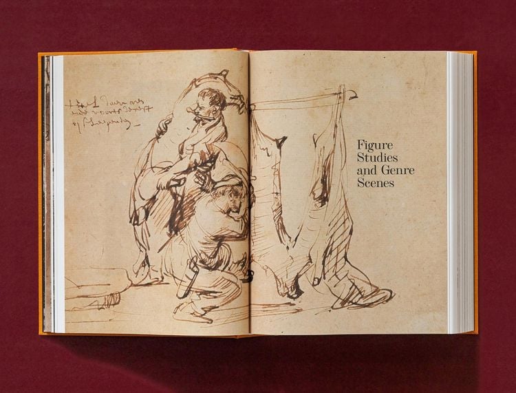 Produktbild: Rembrandt. S&auml;mtliche Zeichnungen und Radierungen