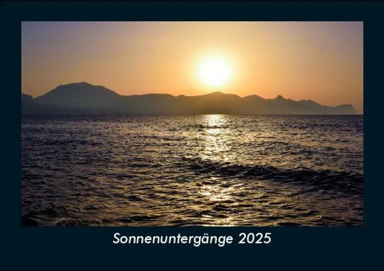 Produktbild: Sonnenunterg&auml;nge 2025 Fotokalender DIN A5