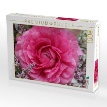 Produktbild: CALVENDO Puzzle Perfekte Ranunkelbl&uuml;te | 1000 Teile Lege-Gr&ouml;&szlig;e 64x48cm Foto-Puzzle f&uuml;r gl&uuml;ckliche Stunden