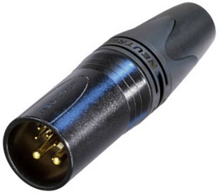Produktbild: Neutrik NC10MXX-14-B XLR-Steckverbinder Stecker, gerade Polzahl: 10 Schwarz 1St.