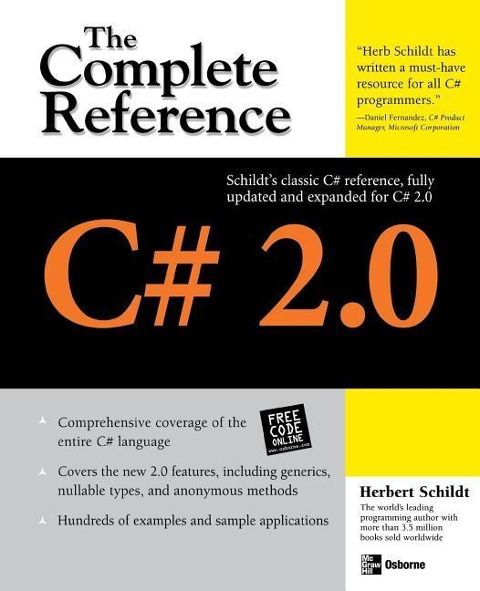 Produktbild: C# 2.0: The Complete Reference