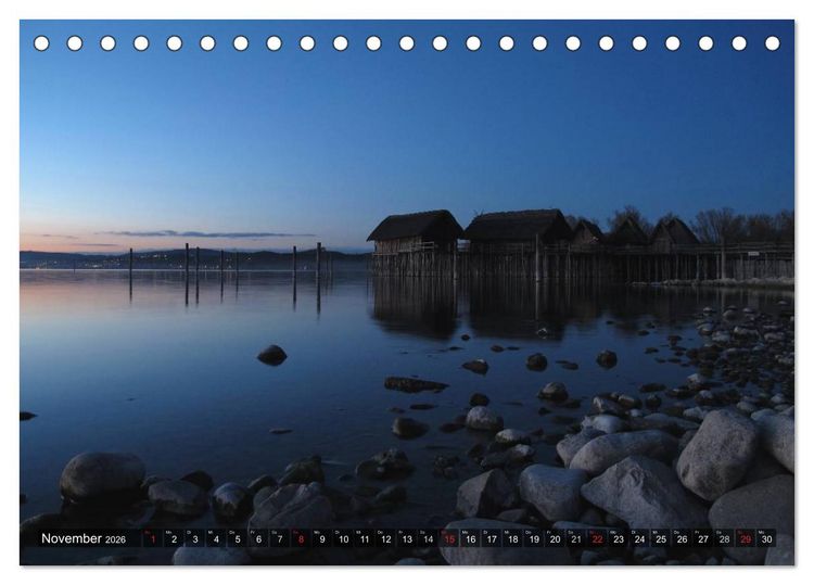 Produktbild: Zauberhafter Bodensee (Tischkalender 2026 DIN A5 quer), CALVENDO Monatskalender