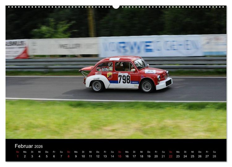Produktbild: Auto - Bergrennen (Wandkalender 2026 DIN A2 quer), CALVENDO Monatskalender