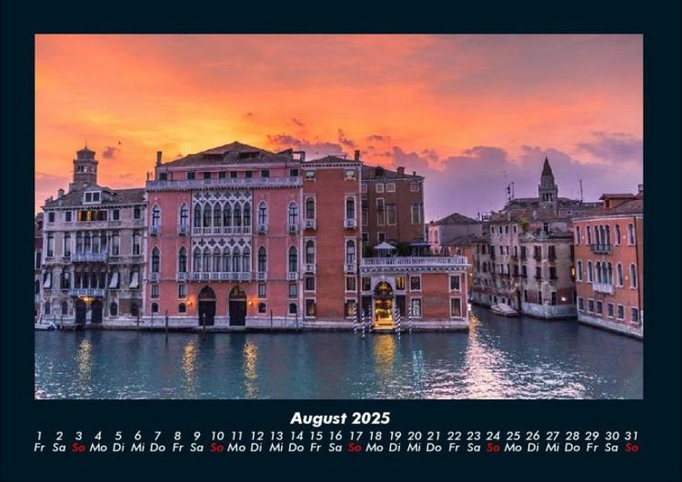 Produktbild: Venedig 2025 Fotokalender DIN A4