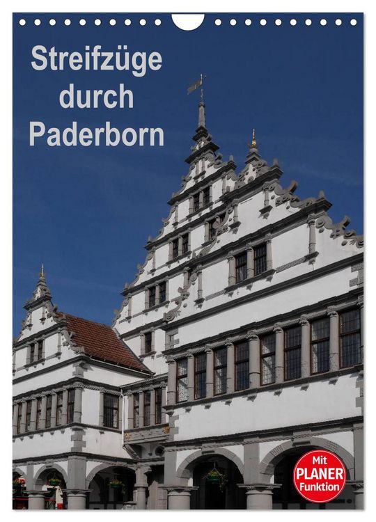 Produktbild: Streifz&uuml;ge durch Paderborn (Wandkalender 2026 DIN A4 hoch), CALVENDO Monatskalender