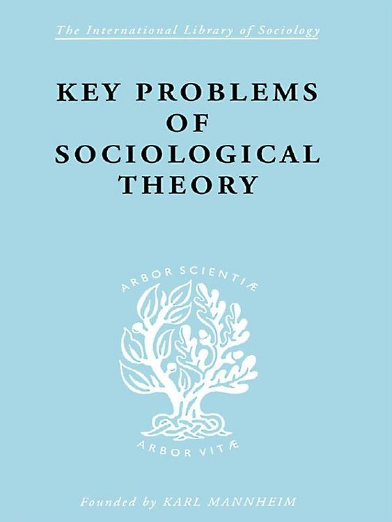 Produktbild: Key Problems of Sociological Theory