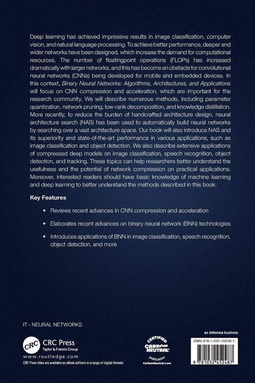 Produktbild: Binary Neural Networks