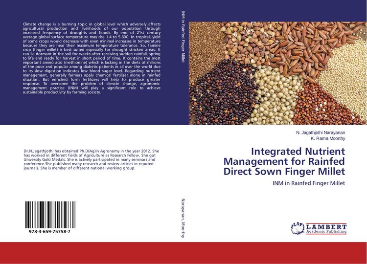 Produktbild: Integrated Nutrient Management for Rainfed Direct Sown Finger Millet