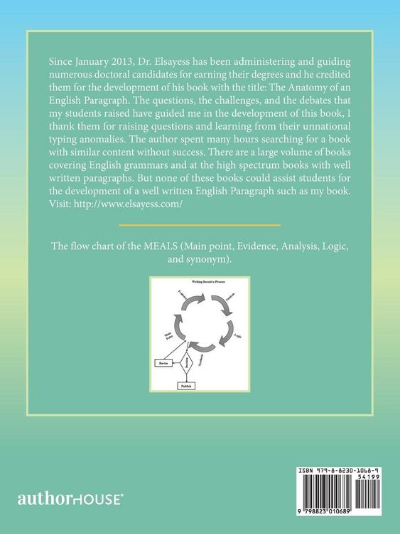 Produktbild: The Anatomy of an English Paragraph