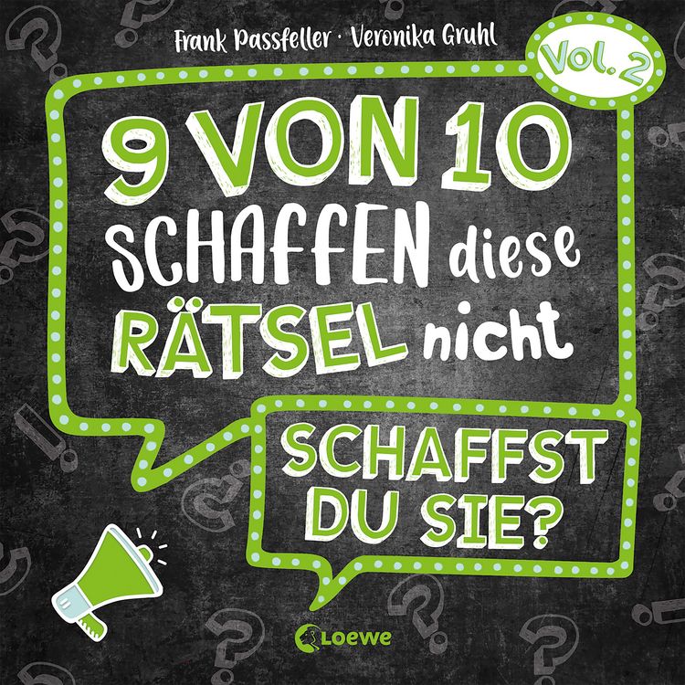 Produktbild: 9 von 10 schaffen diese R&auml;tsel nicht - schaffst du sie? - Vol. 2