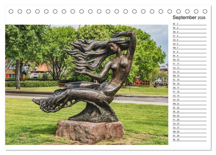 Produktbild: Entdeckungen im Baltikum (Tischkalender 2026 DIN A5 quer), CALVENDO Monatskalender