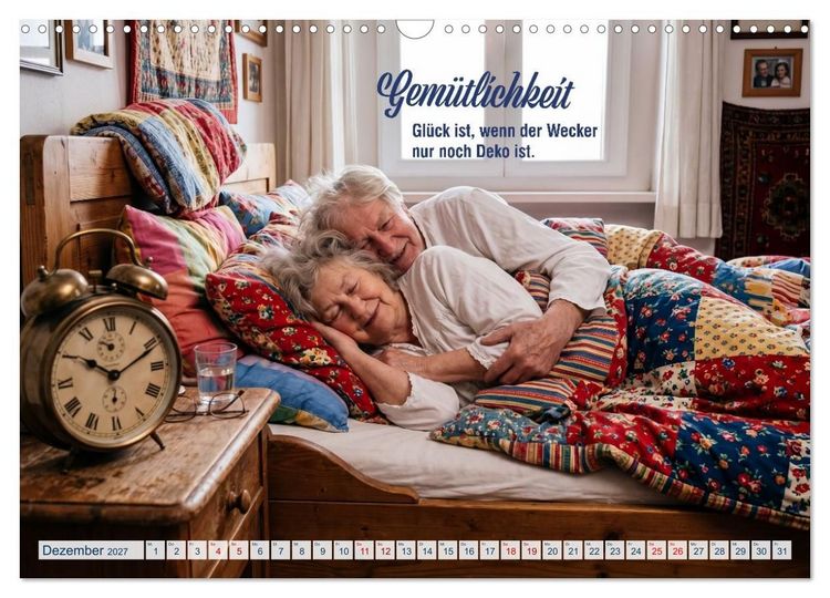 Produktbild: Rentnergl&uuml;ck (Wandkalender 2027 DIN A3 quer), CALVENDO Monatskalender
