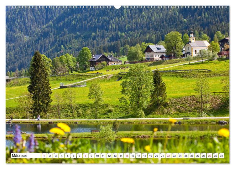 Produktbild: Gr&uuml;&szlig;e aus Untertauern (Wandkalender 2026 DIN A2 quer), CALVENDO Monatskalender
