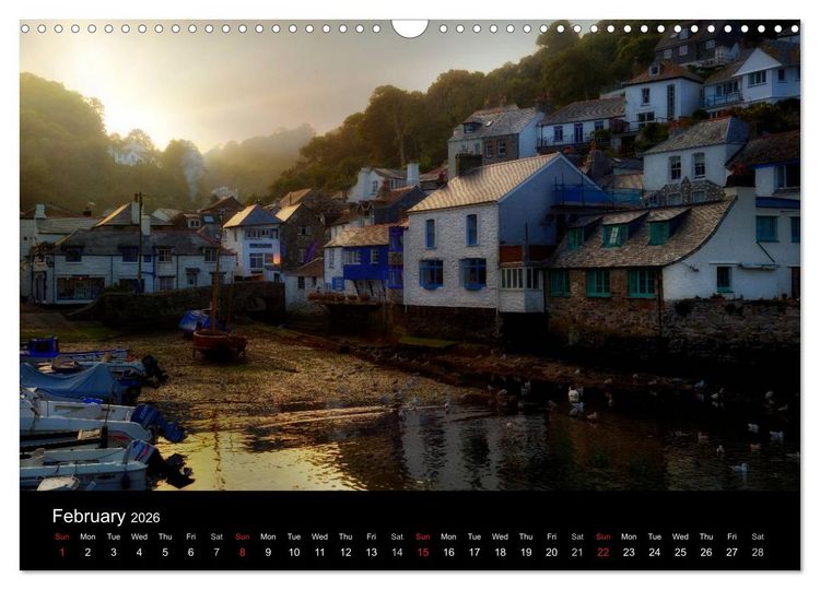 Produktbild: Cornwall (Wall Calendar 2026 DIN A3 landscape), CALVENDO 12 Month Wall Calendar