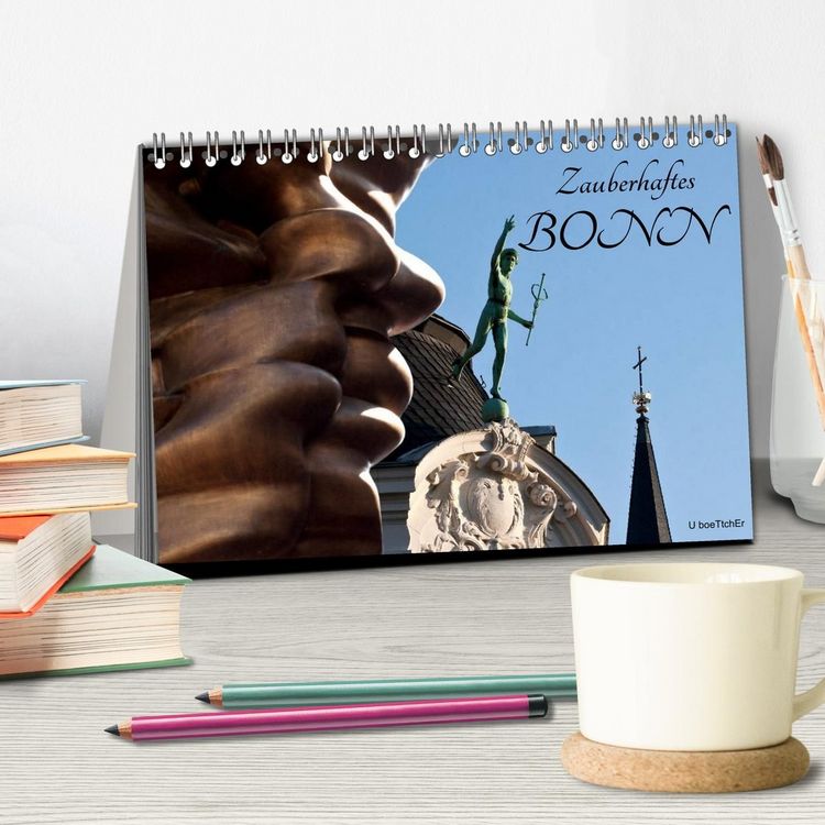 Produktbild: Zauberhaftes Bonn (Tischkalender 2027 DIN A5 quer), CALVENDO Monatskalender
