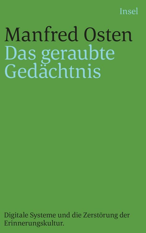 Produktbild: Das geraubte Ged&auml;chtnis