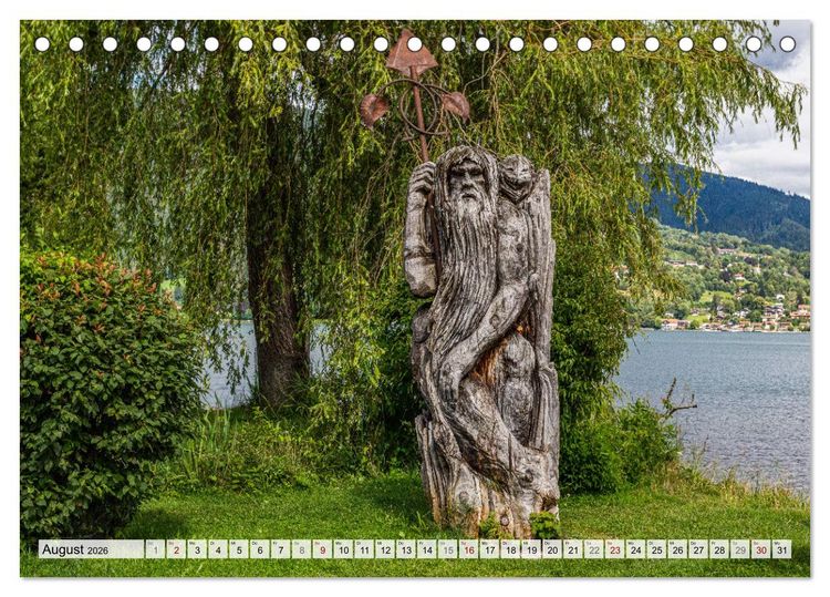 Produktbild: Magischer Tegernsee (Tischkalender 2026 DIN A5 quer), CALVENDO Monatskalender