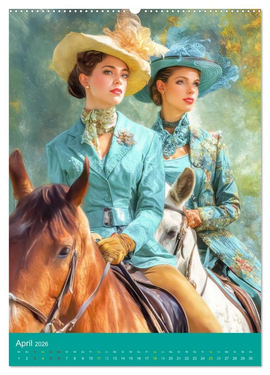 Produktbild: Superreiche - Dandyhafte Eleganz im Retro-Look (Wandkalender 2026 DIN A2 hoch), CALVENDO Monatskalender