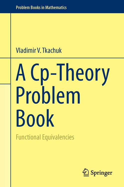 Produktbild: A Cp-Theory Problem Book