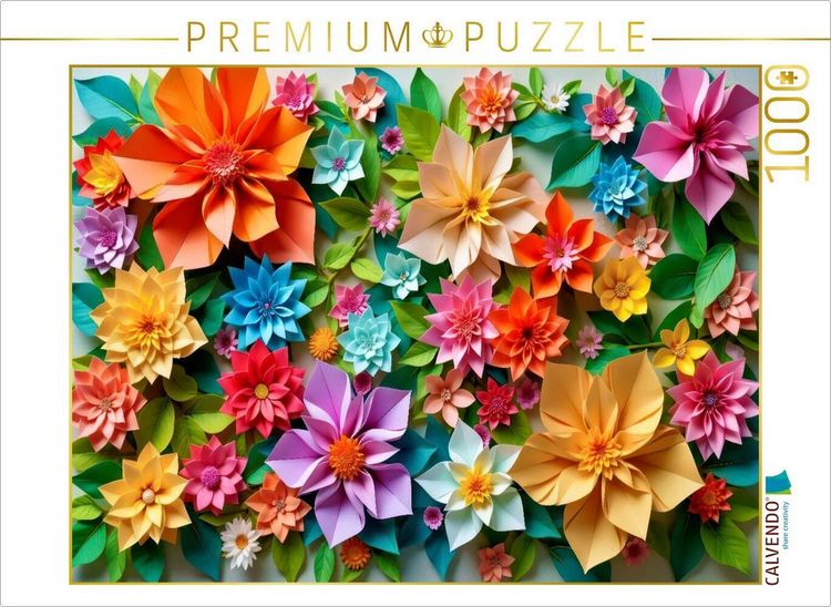 Produktbild: CALVENDO Puzzle Kunst aus Papier. Respekt f&uuml;r die Natur. | 1000 Teile Lege-Gr&ouml;&szlig;e 64x48cm Foto-Puzzle f&uuml;r gl&uuml;ckliche Stunden