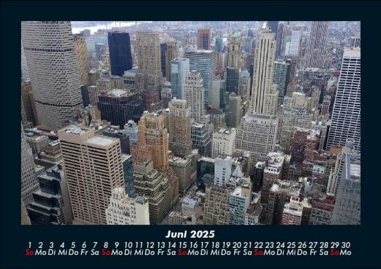 Produktbild: New York 2025 Fotokalender DIN A5